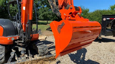 kubota mini excavator 10 inch bucket|30 inch mini excavator bucket.